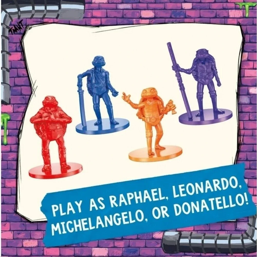 NEW Monopoly TMNT Teenage Mutant Ninja Turtles Mutant Mayhem Edition Board Game